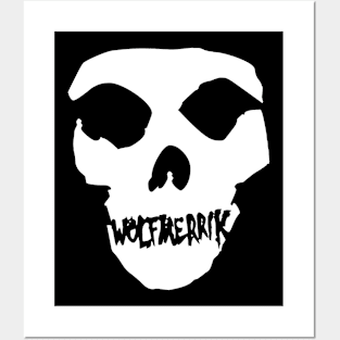 WolfMerrik Skull Logo Posters and Art